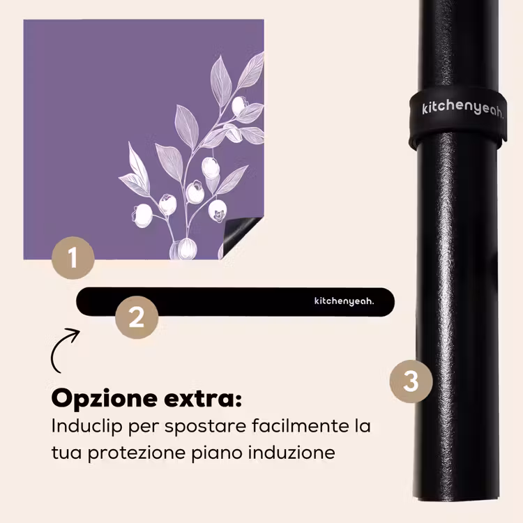 Protezione piano induzione - Ramo - Grazioso - Foglie - Minimalista — 8