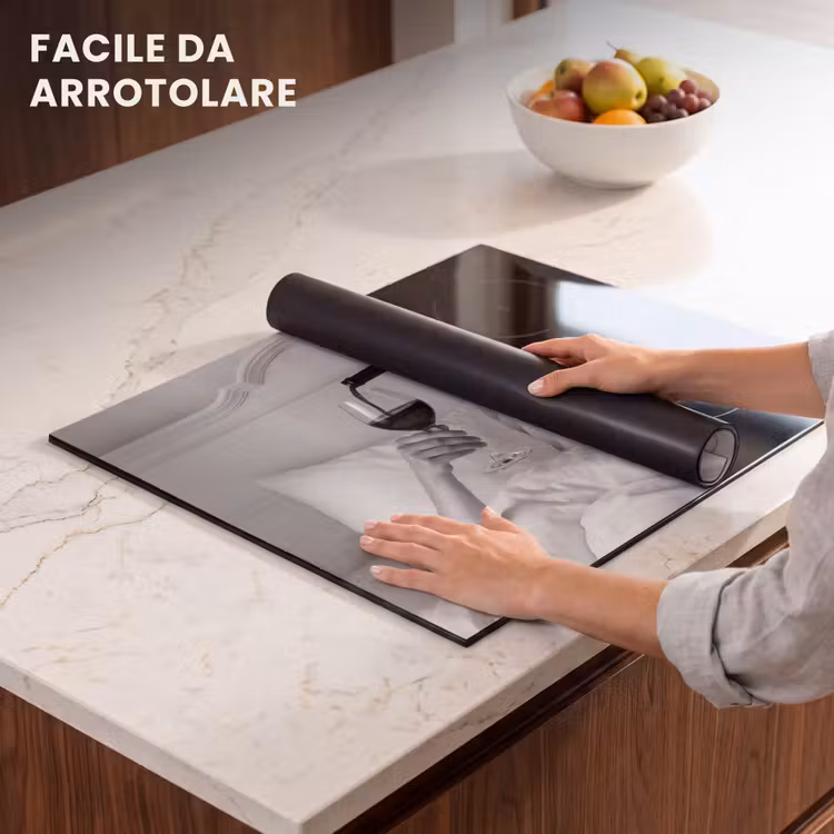 Protezione piano induzione - Lenzuola - Braccia - Vino - Bicchiere — 7