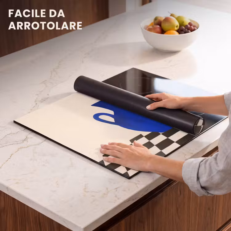 Protezione piano induzione - Vaso - Blu - Bloccato - Moderno — 7
