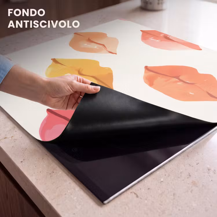 Protezione piano induzione - Labbra - Colorate - Lucide — 6