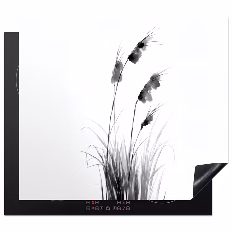 Protezione piano induzione - Minimalista - Steli - Bianco — 1