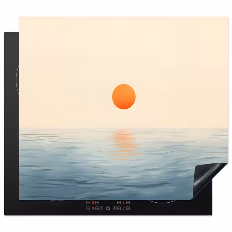 Protezione piano induzione - Sole - Arancione - Mare — 1