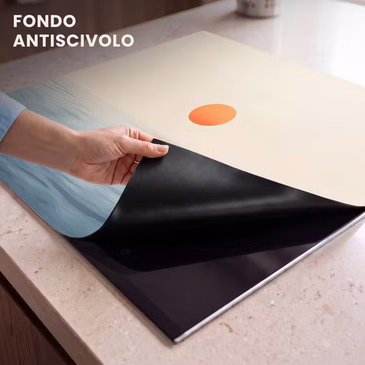 Protezione piano induzione - Sole - Arancione - Mare — 6