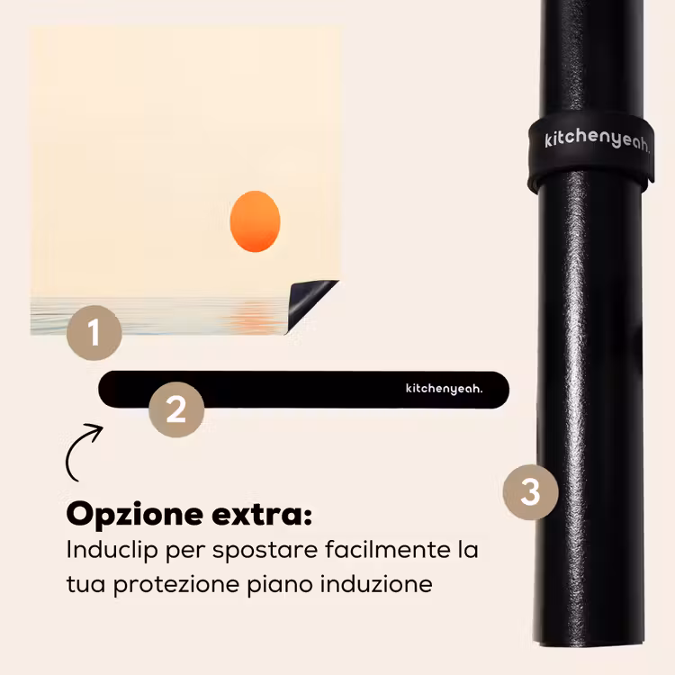 Protezione piano induzione - Sole - Arancione - Mare — 8