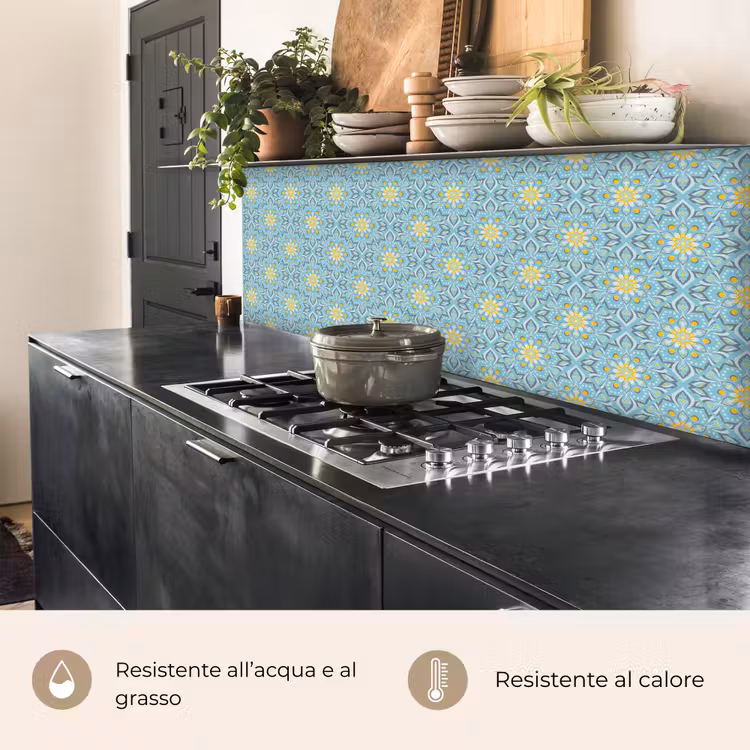 Schienale cucina - Fiori - Boho - Modelli - Mandala - Vintage — 5