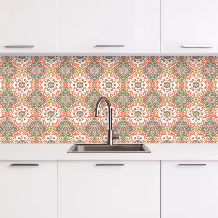 Schienale cucina - Fiori - Mandala - Vintage - Modelli — 4