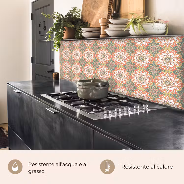 Schienale cucina - Fiori - Mandala - Vintage - Modelli — 5