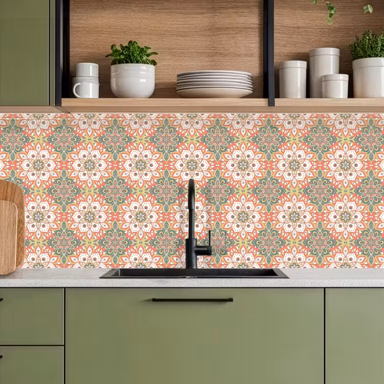 Schienale cucina - Fiori - Mandala - Vintage - Modelli — 8
