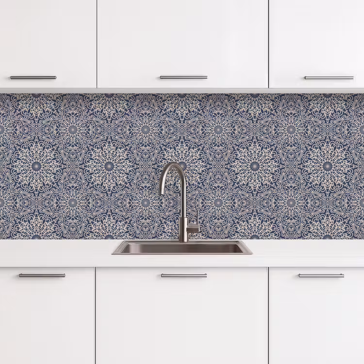 Schienale cucina - Mandala - Fiori - Vintage - Modelli — 4