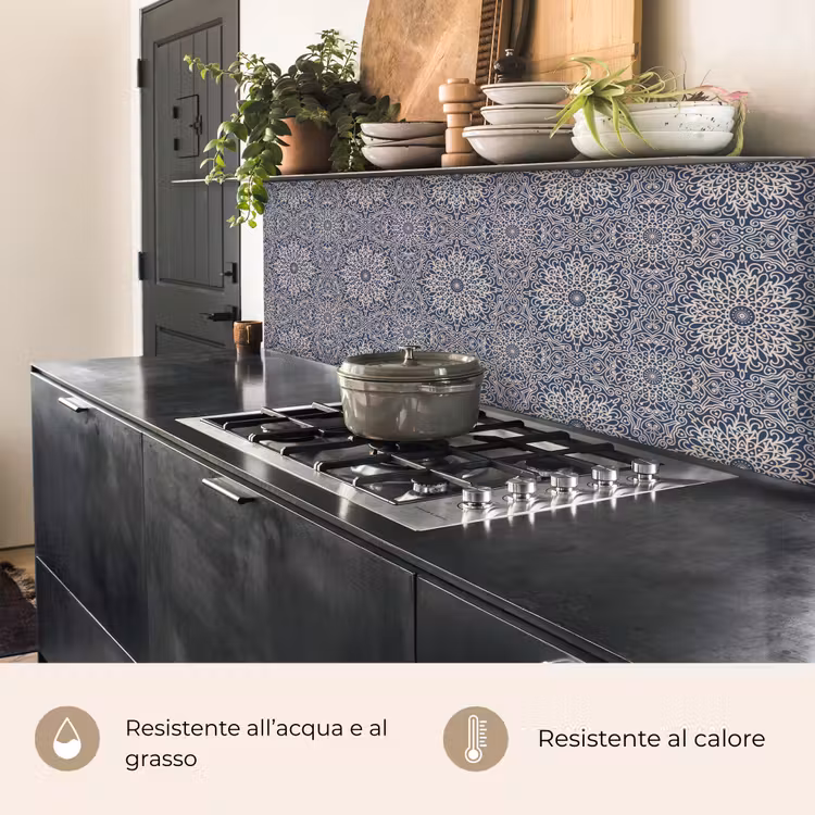 Schienale cucina - Mandala - Fiori - Vintage - Modelli — 5