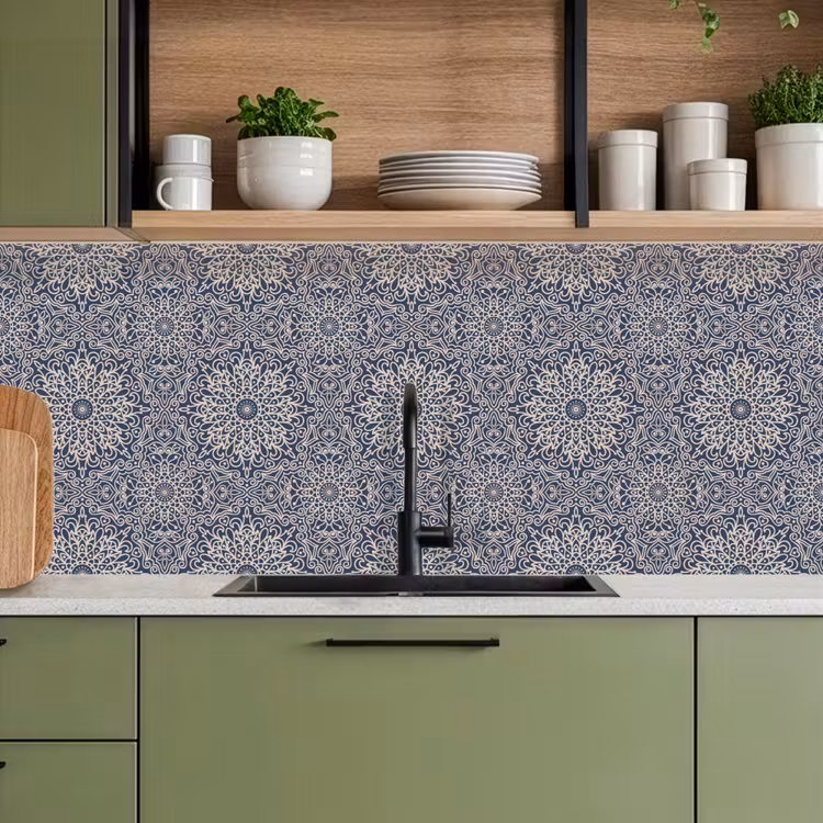 Schienale cucina - Mandala - Fiori - Vintage - Modelli — 8