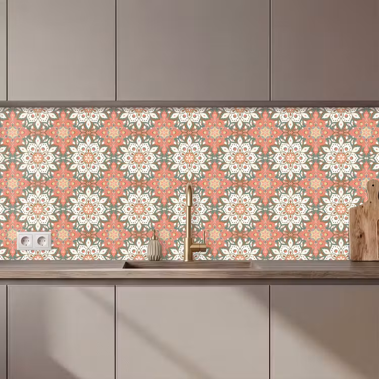 Schienale cucina - Vintage - Fiori - Mandala - Modelli — 1