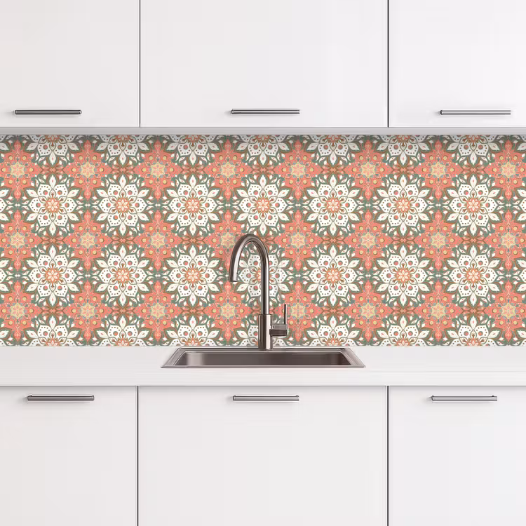 Schienale cucina - Vintage - Fiori - Mandala - Modelli — 4