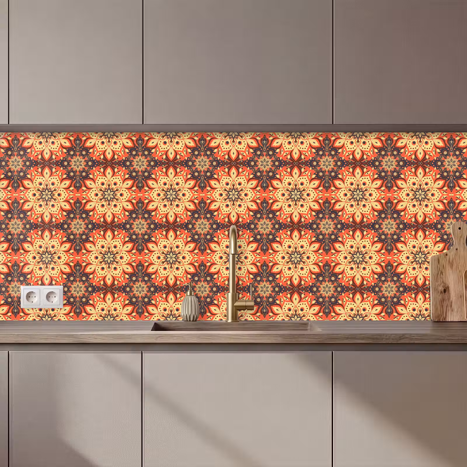 Schienale cucina - Mandala - Bohemien - Design — 1
