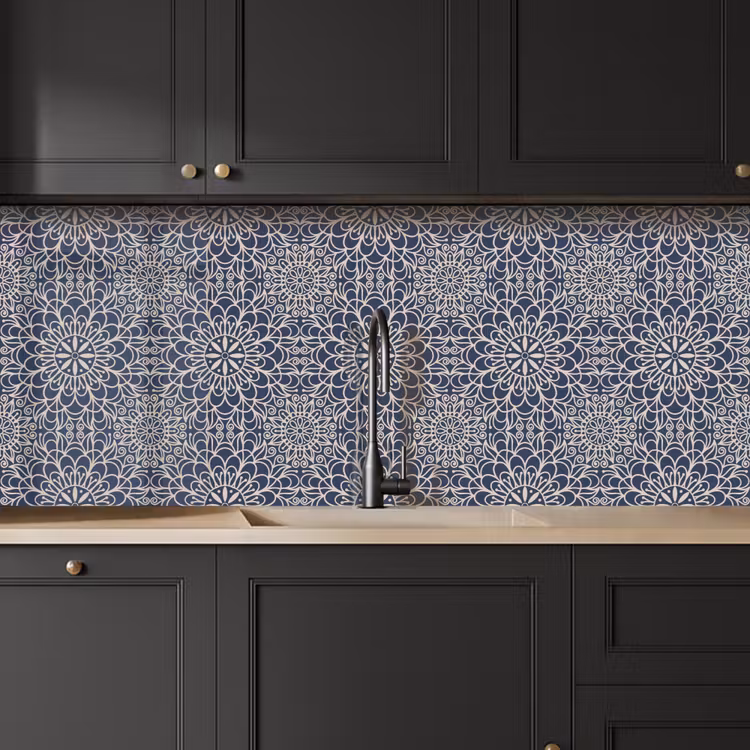 Schienale cucina - Mandala - Blu - Modelli — 6