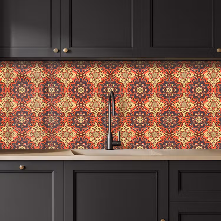 Schienale cucina - Mandala - Fiori - Boho - Modelli — 6