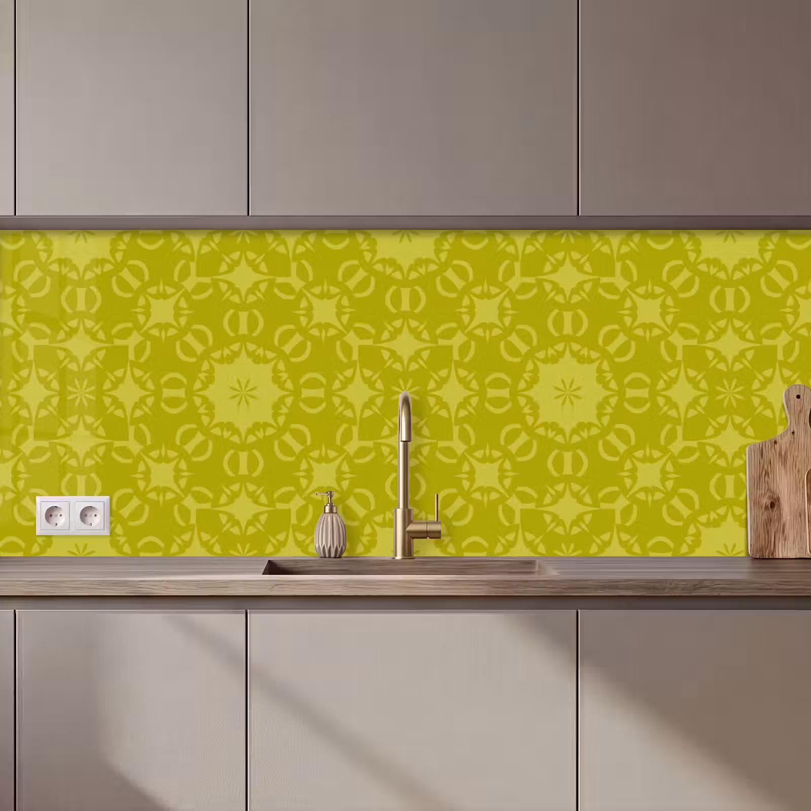Schienale cucina - Bussola - Verde - Modelli — 1