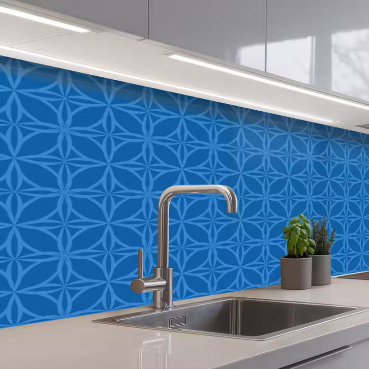 Schienale cucina - Bussola - Blu - Modelli — 2