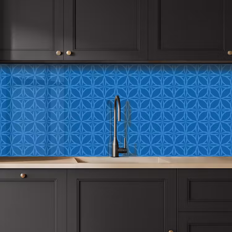 Schienale cucina - Bussola - Blu - Modelli — 6