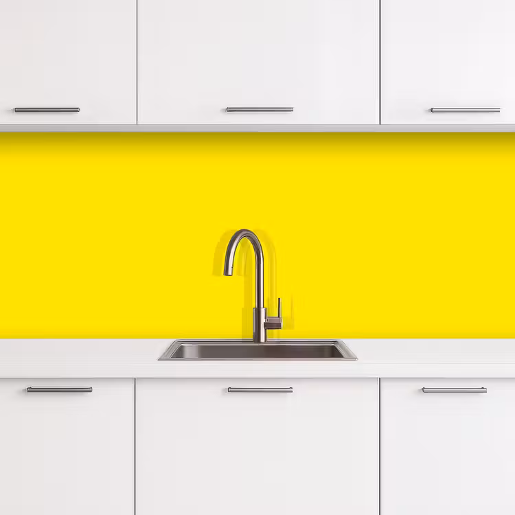 Schienale cucina - Giallo - Limone - Neon - Colori — 4