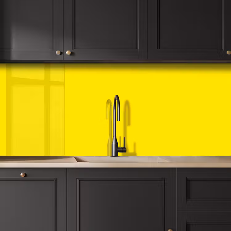Schienale cucina - Giallo - Limone - Neon - Colori — 6