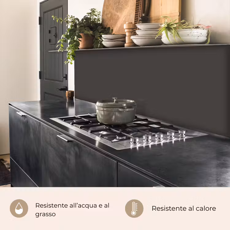 Schienale cucina - Grigio - Colori - Tinta unita — 5