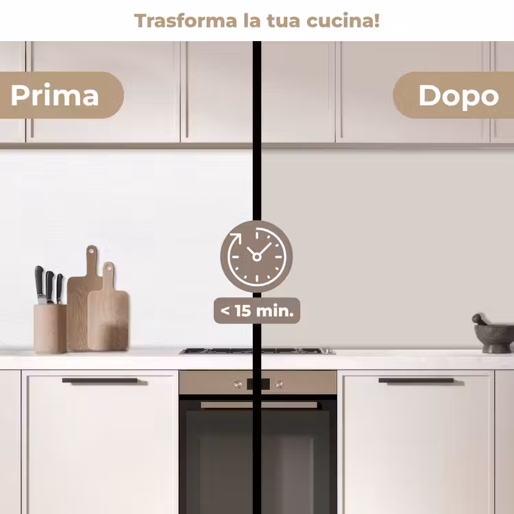 Schienale cucina - Grigio - Leggero - Autunno — 3