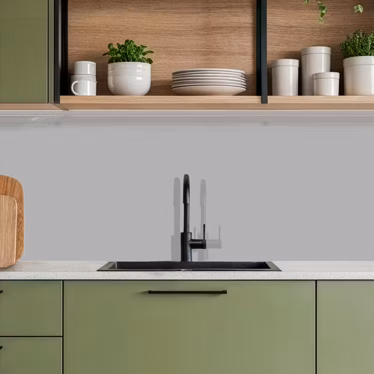 Schienale cucina - Grigio - Stampa a tinta unita — 8