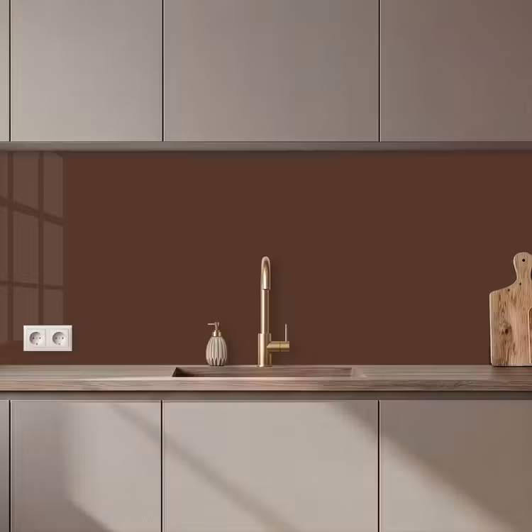 Schienale cucina - Marrone - Scuro - Colori — 1