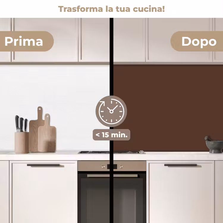 Schienale cucina - Marrone - Scuro - Colori — 3