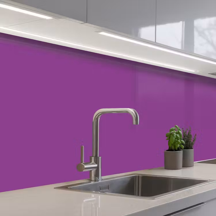 Schienale cucina - Viola - Colori - Tinta unita — 2