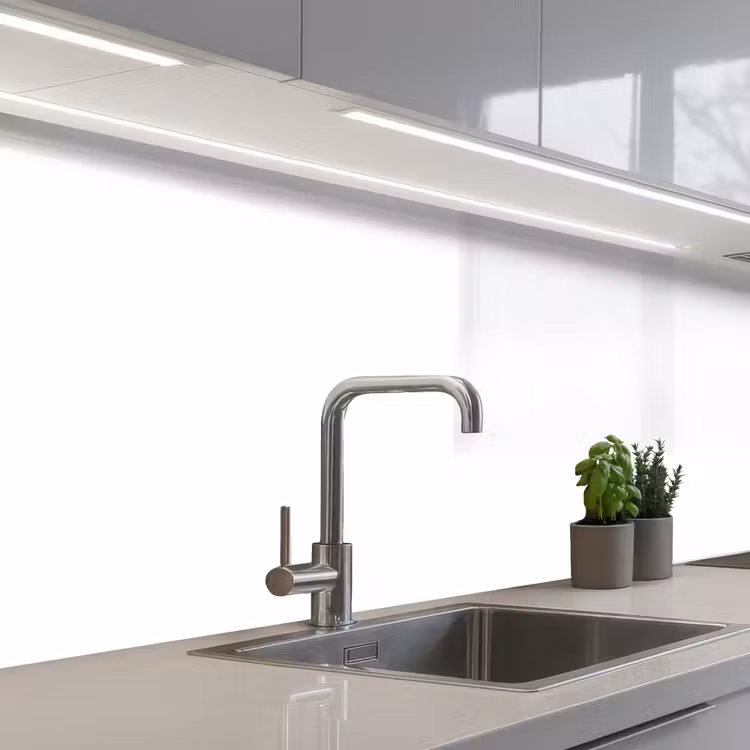 Schienale cucina - Bianco - Colori - Neutro — 2