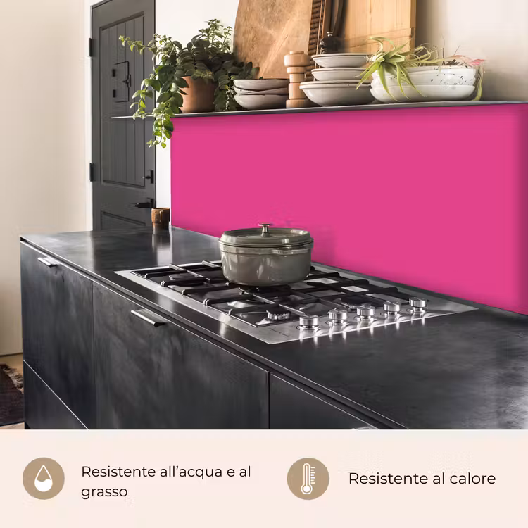 Schienale cucina - Fucsia - Neon - Colori — 5