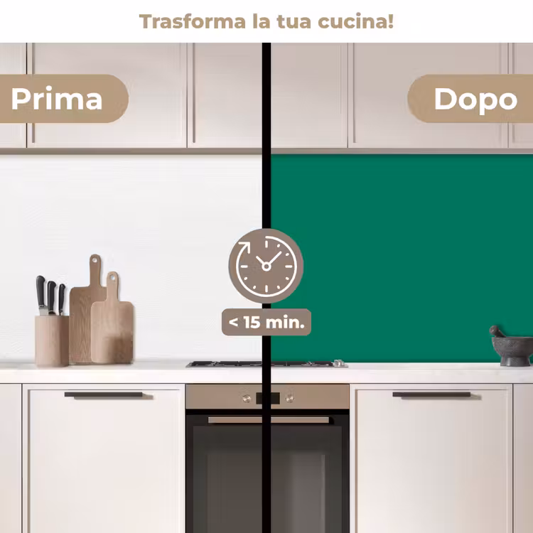 Schienale cucina - Verde - Foresta - Colori — 3