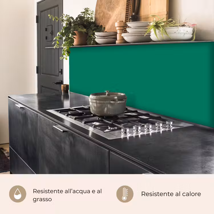 Schienale cucina - Verde - Foresta - Colori — 5