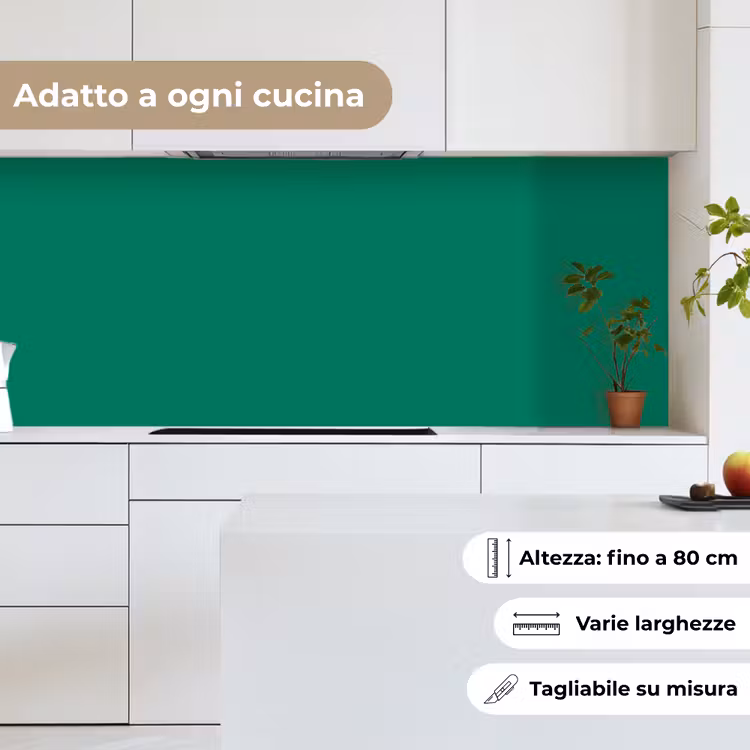 Schienale cucina - Verde - Foresta - Colori — 7