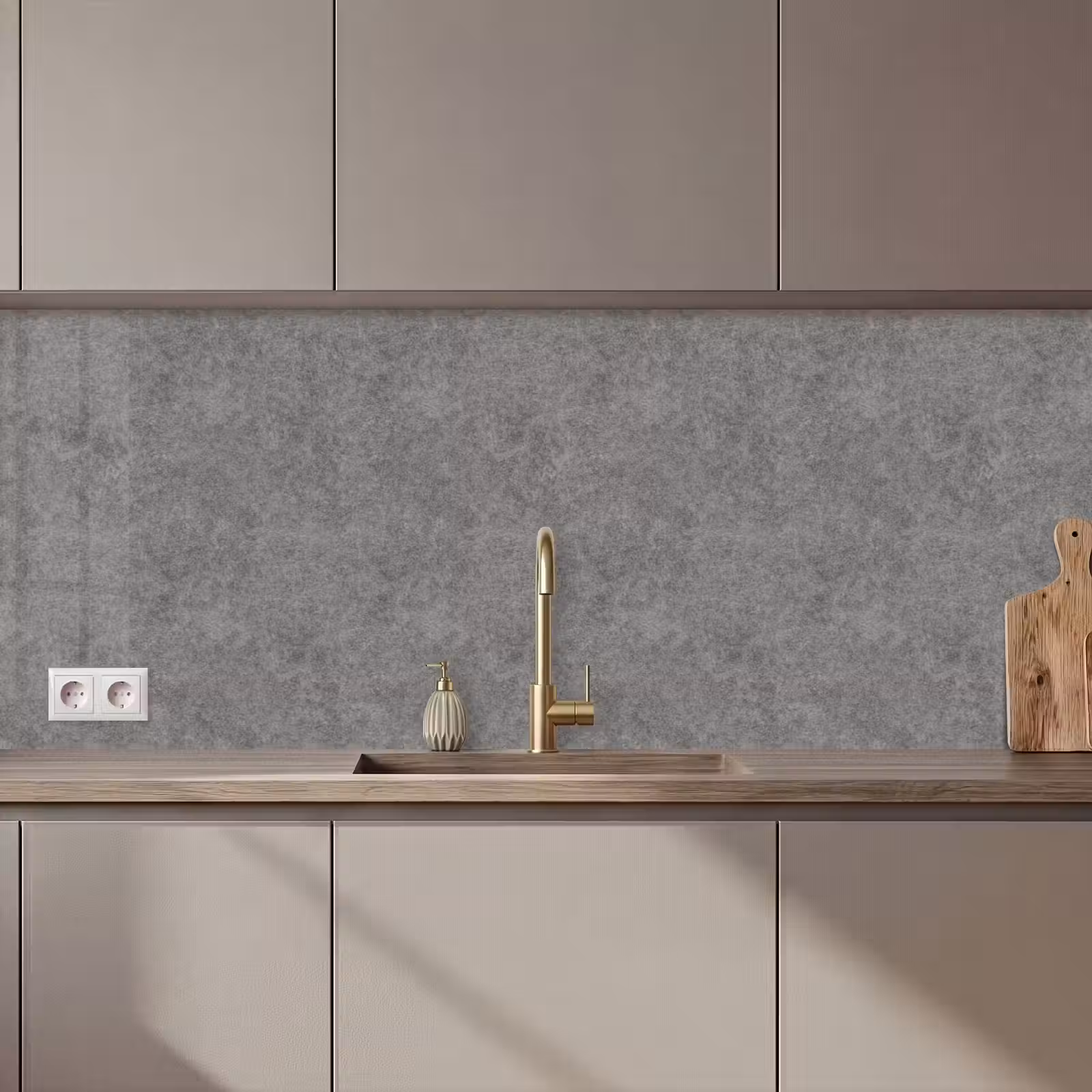 Schienale cucina - Calcestruzzo - Texture - Modelli — 1