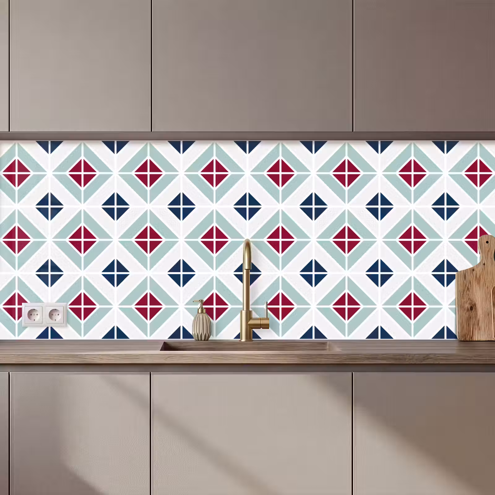 Schienale cucina - Modelli - Piastrelle - Astratto — 1