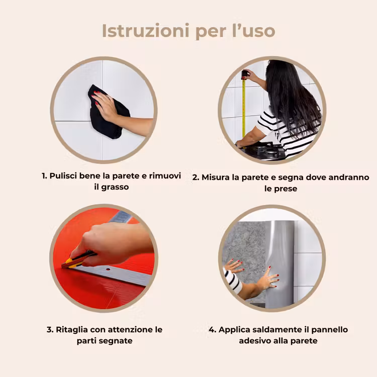 Schienale cucina - Calcestruzzo - Antico - Modelli — 9