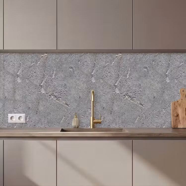 Schienale cucina - Calcestruzzo - Modelli - Pietra — 1