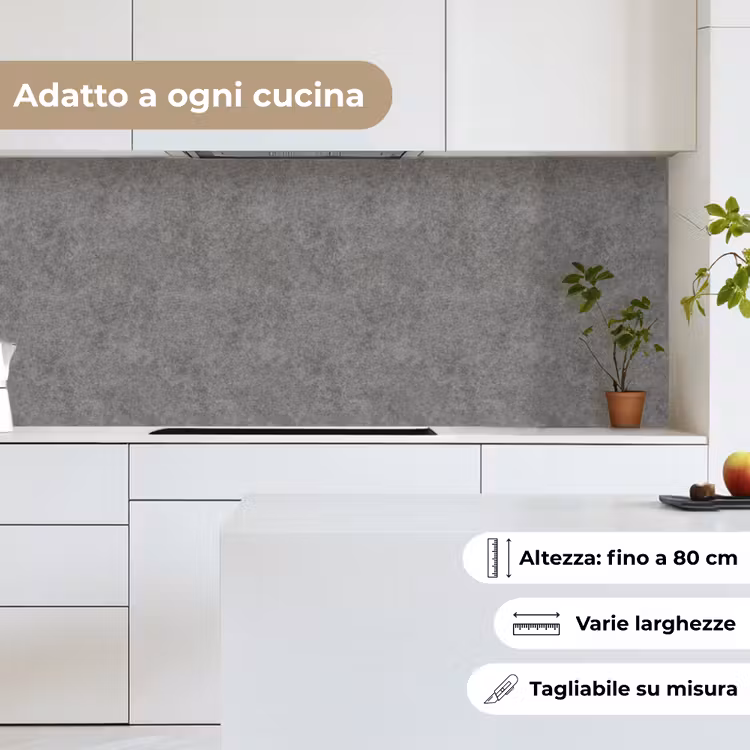 Schienale cucina - Calcestruzzo - Texture - Modelli — 7