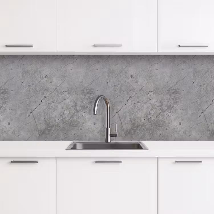 Schienale cucina - Modelli - Calcestruzzo - Vecchio — 4