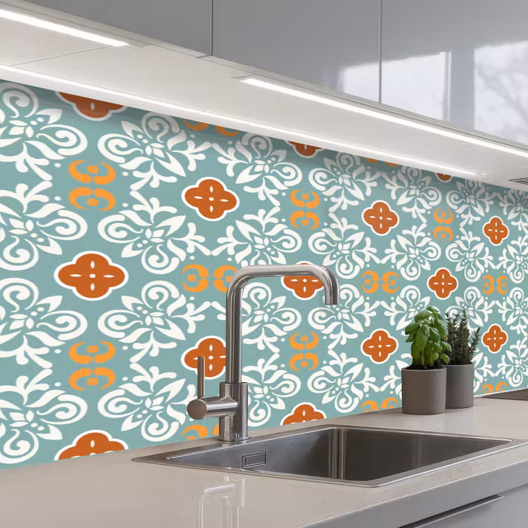 Schienale cucina - Modelli - Fiori - Astratto — 2