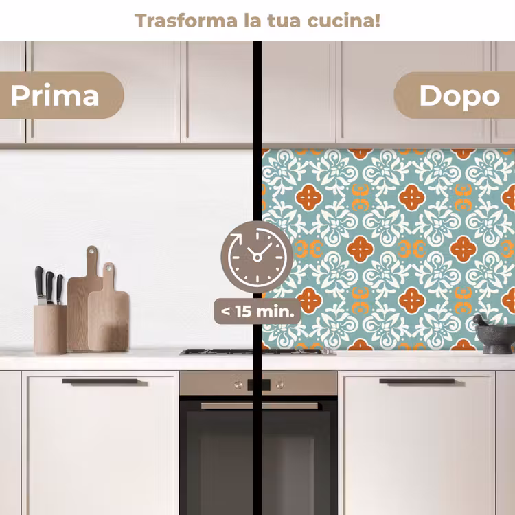 Schienale cucina - Modelli - Fiori - Astratto — 3