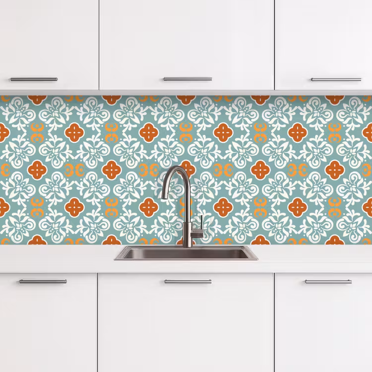 Schienale cucina - Modelli - Fiori - Astratto — 4