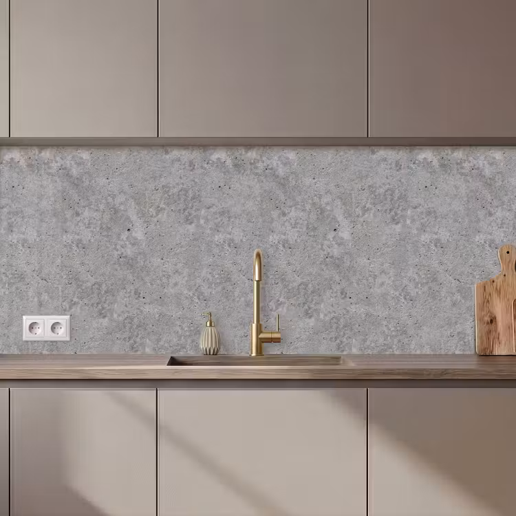 Schienale cucina - Modello - Cemento - Calcestruzzo — 1