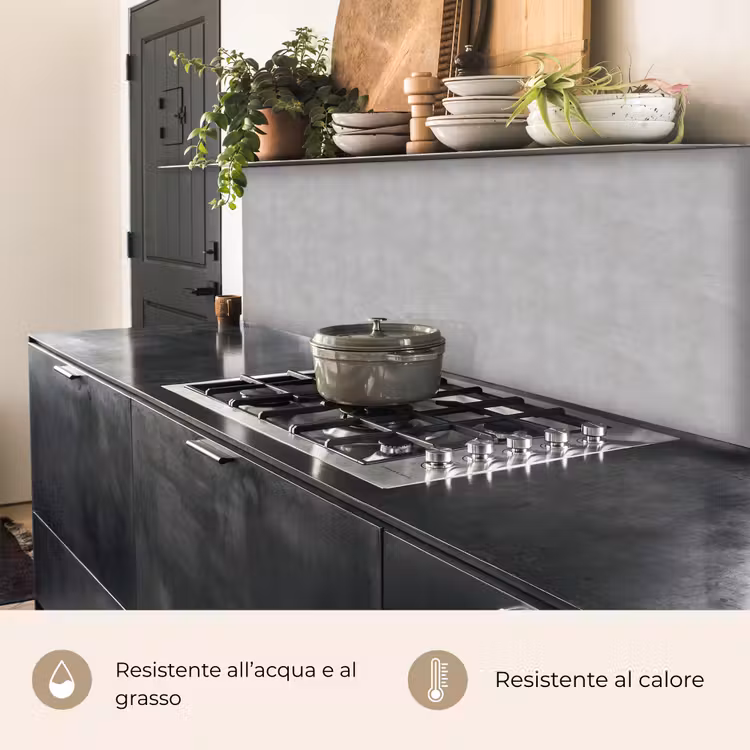 Schienale cucina - Pietra - Modelli - Calcestruzzo — 5