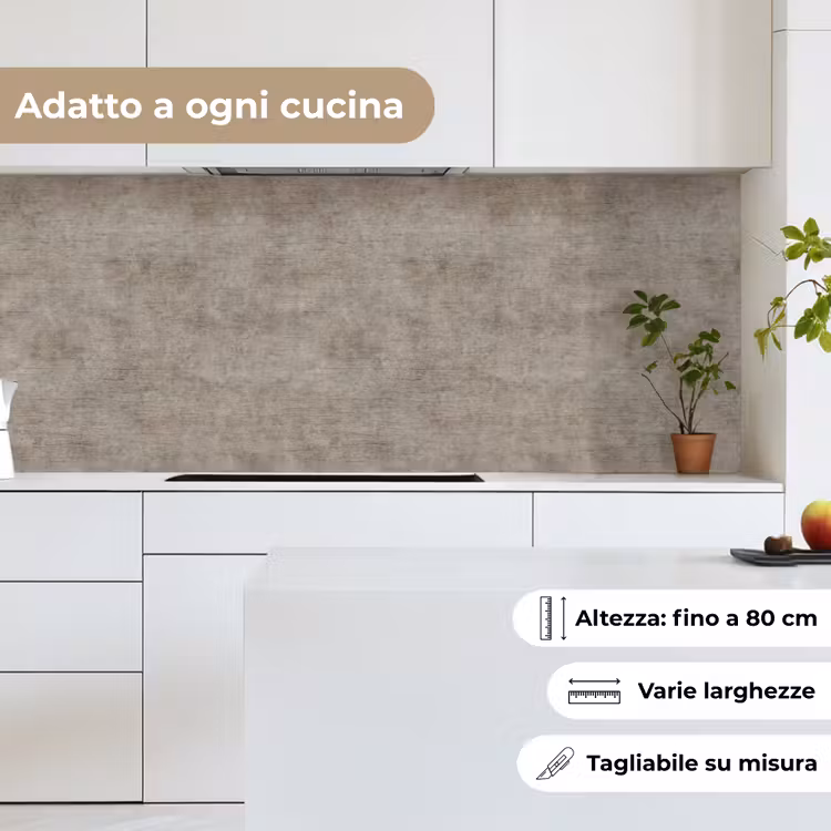 Schienale cucina - Retrò - Cemento - Motivo — 7