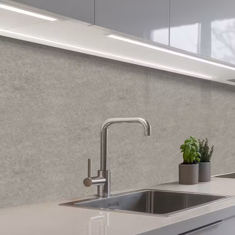 Schienale cucina - Calcestruzzo - Grigio - Modelli - Industriale — 2