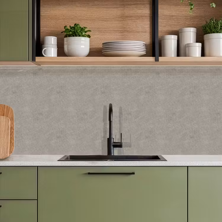 Schienale cucina - Calcestruzzo - Grigio - Modelli - Industriale — 8